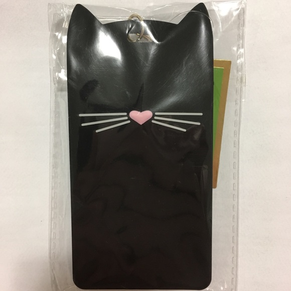 🆕KATE SPADE ♠️-CAT ID CLIP / LUGGAGE TAG KEYCHAIN - Picture 2 of 8